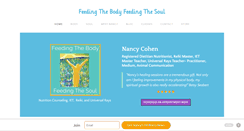 Desktop Screenshot of feedingthebodyfeedingthesoul.com